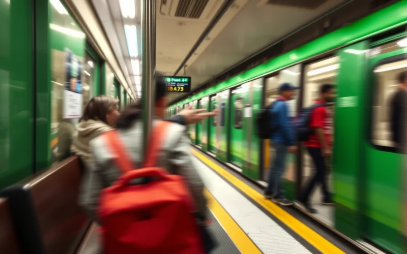 Passageiro invade trilhos e causa lentidão no Metrô de SP