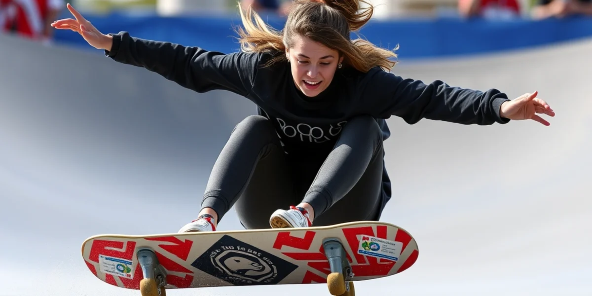 Rayssa Leal e medalhistas olímpicos no Mundial de Skate SP