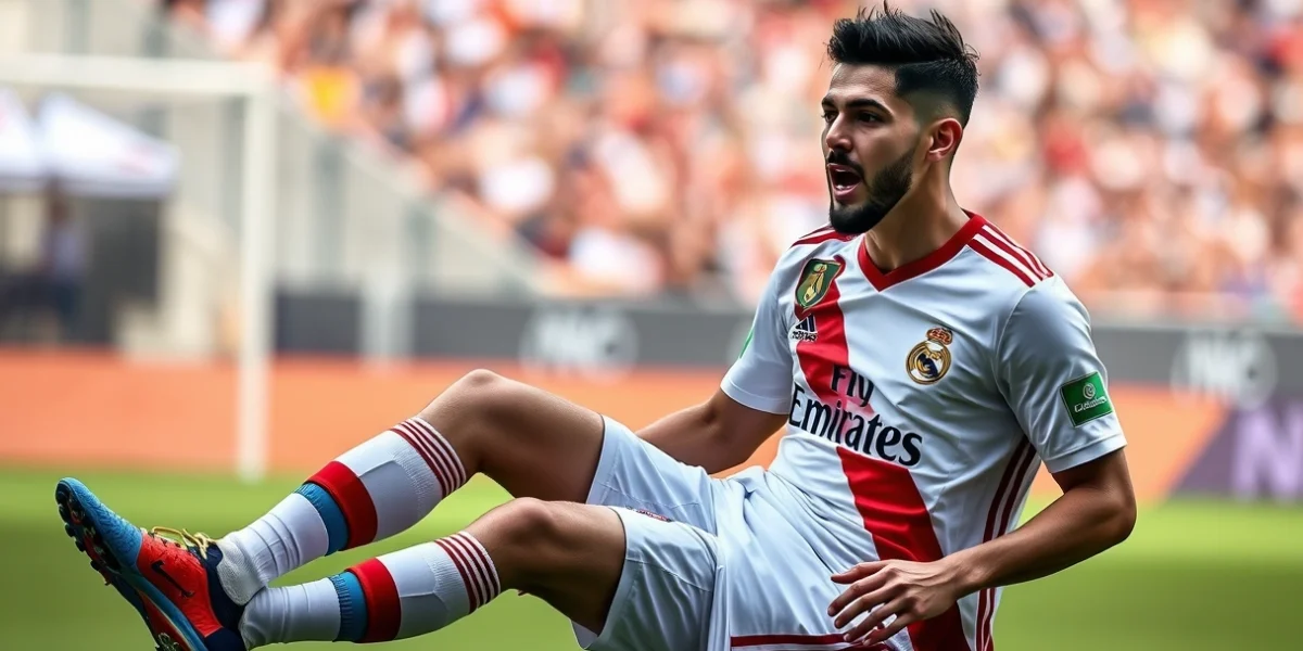 Rodrygo se lesiona e perde chance no Real Madrid em baixa