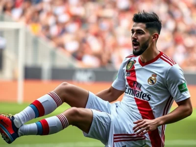 Rodrygo se lesiona e perde chance no Real Madrid em baixa