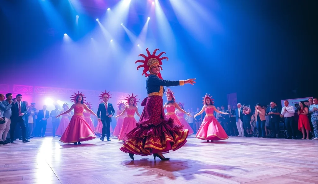 Samba da Dragões da Real brilha em baile de gala em Campos