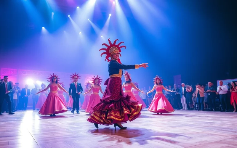 Samba da Dragões da Real brilha em baile de gala em Campos
