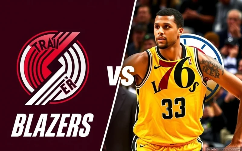 Trail Blazers vs 76ers: Atualizações sobre lesões e mercado de buyout