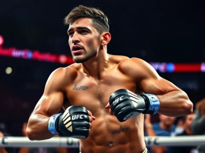 Vinicius Oliveira se prepara para UFC Vegas 113