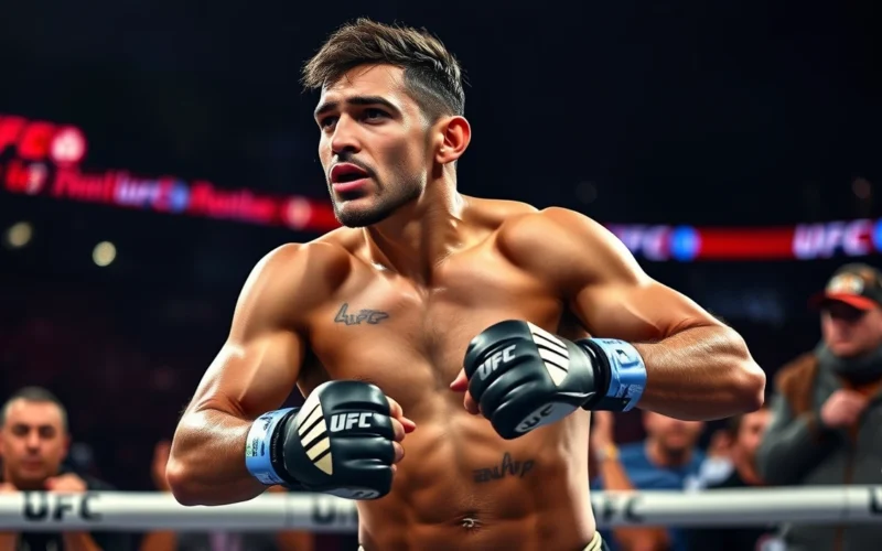 Vinicius Oliveira se prepara para UFC Vegas 113