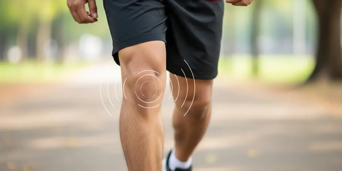 O que pode ser estalo no joelho