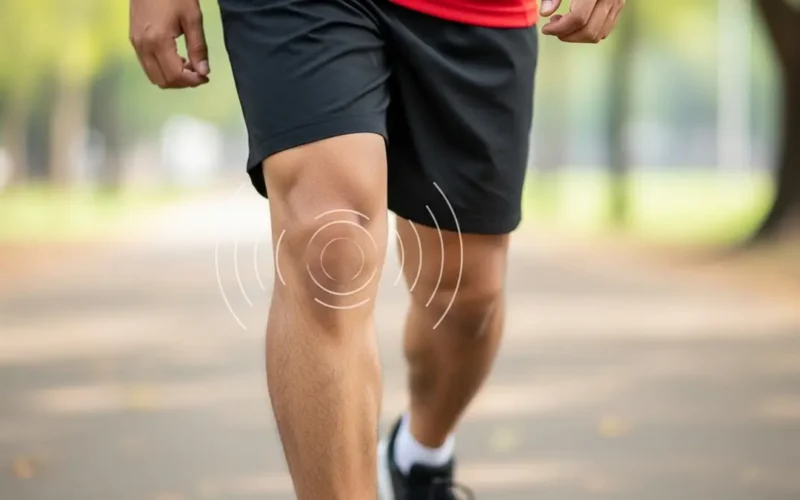 O que pode ser estalo no joelho