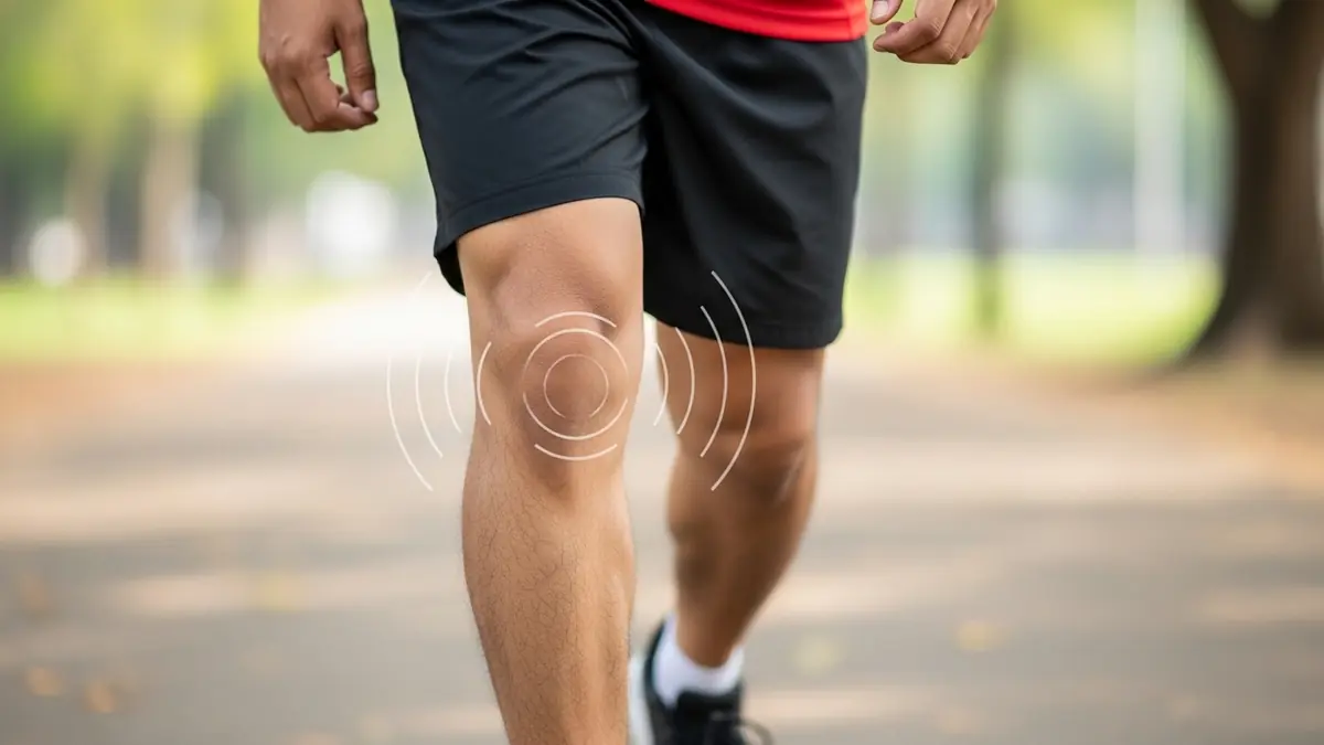 O que pode ser estalo no joelho